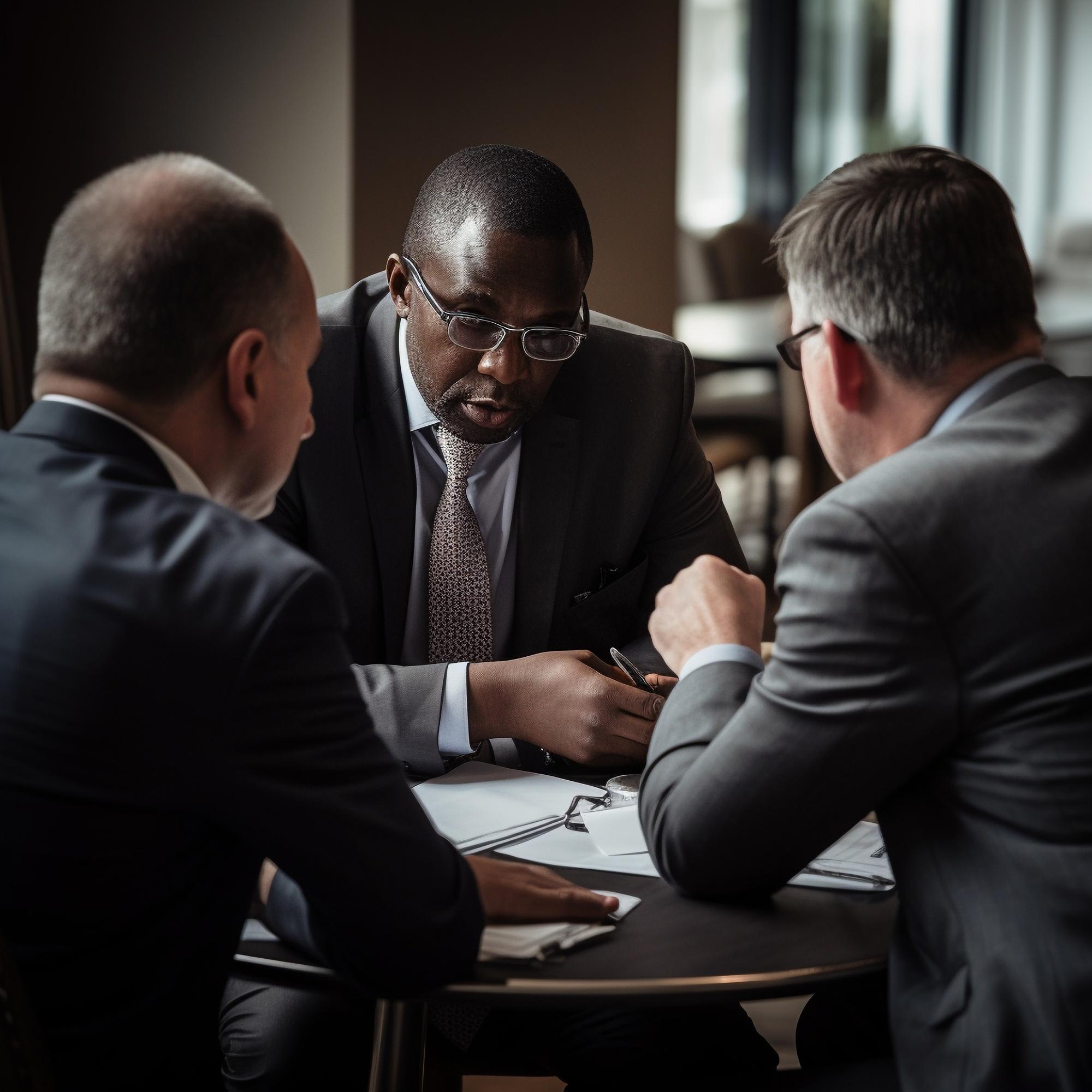 Team collaboration meeting