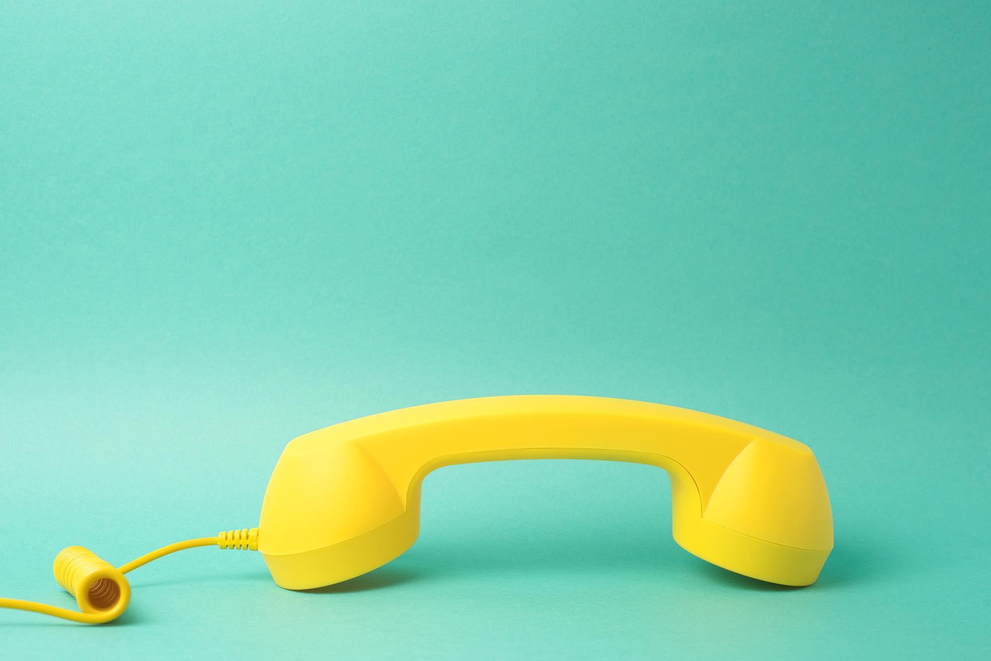 Yellow phone